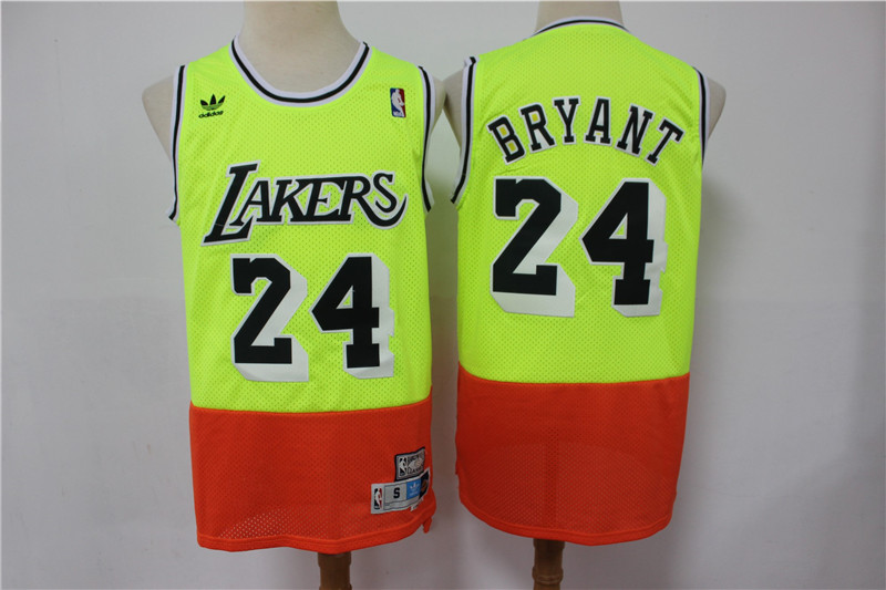 2020 Men Los Angeles Lakers #24 Bryant green new style Game Nike NBA Jerseys